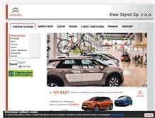 Tablet Screenshot of citroen.szpot.pl